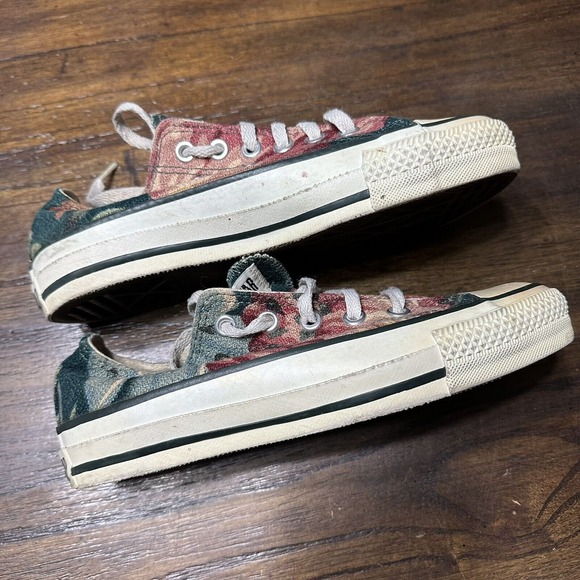 Vintage‎ Converse Made In USA Tapestry Floral Low Size 4/4.5 READ 80s 90s - Picture 10 of 12